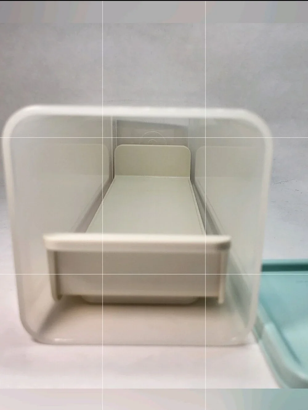 Tupperware Velveeta Cheese Keeper Green Lid Tray Clear #1696-8 #1698-8 #1697-7